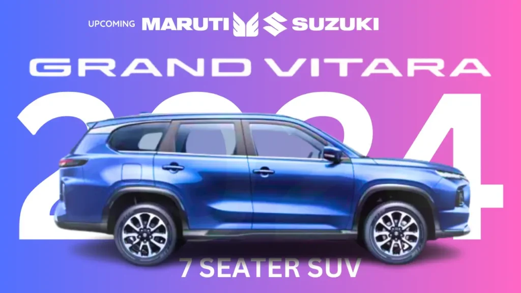 Upcoming Maruti Grand Vitara 7 Seater SUV