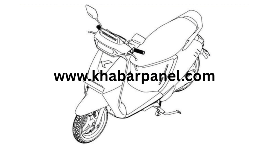 1000039313 New Kinetic Electric Scooter Design Patented in India