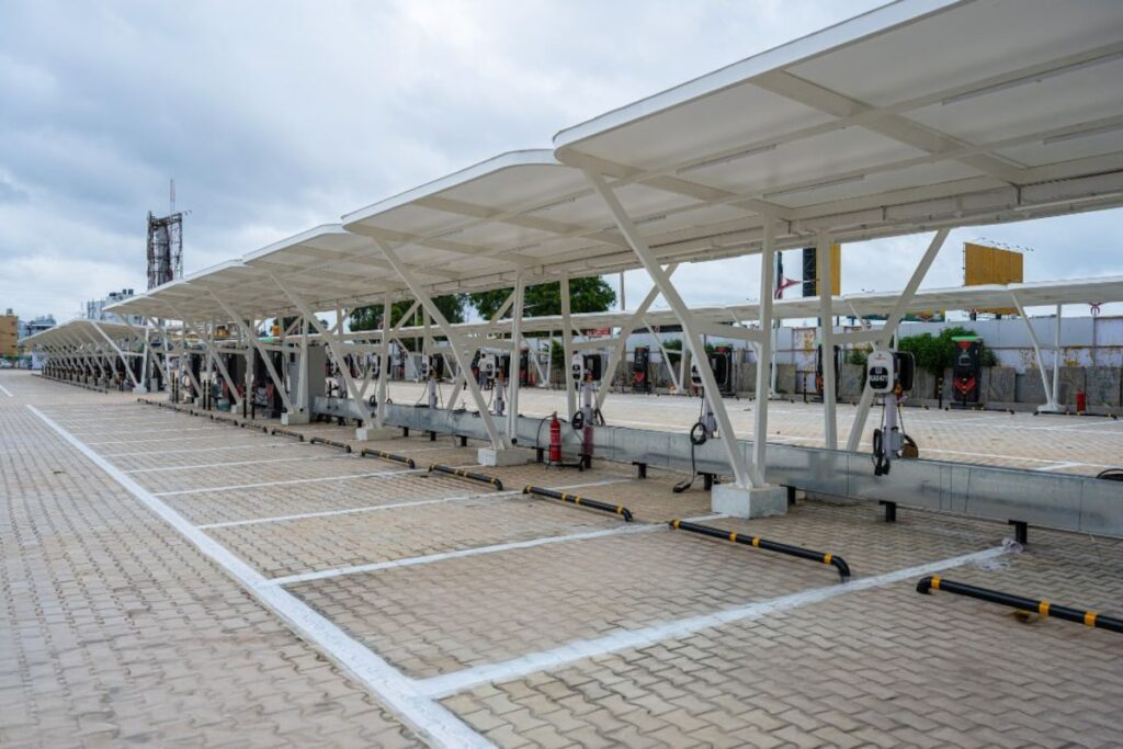 1000039472 charging zone installed the biggest ev charging hub in the country