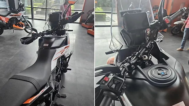 1000040389 2025 KTM 390 Adventure X Plus Spotted at a dealership